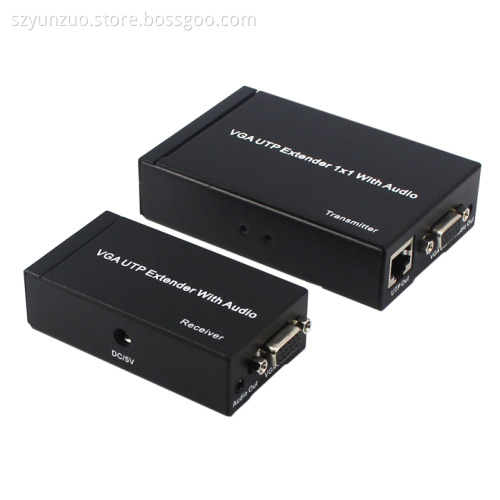 VGA Extender 300M Over Single Cat5e/6